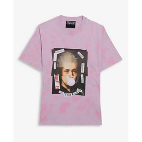 Versace Jeans Couture Pink Hey Reilly Edition Let Them Chew Gum - Picture 1 of 6